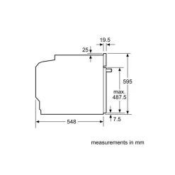 Bosch HBS534BB0B Series 4 Built-In Single Electric Oven - Black -Kitchen Sale Shop bosch hbs534bb0b 6