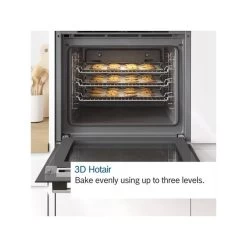 Bosch Series 4 HBS534BW0B Built-In Single Electric Oven - White -Kitchen Sale Shop bosch hbs534bw0b 4