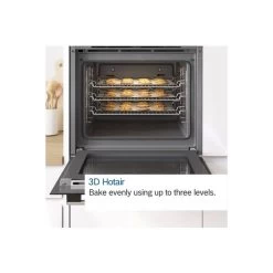 Bosch Series 2 Built-In Single Electric Oven - Brushed Steel - HHF113BR0B -Kitchen Sale Shop bosch hhf113br0b 4