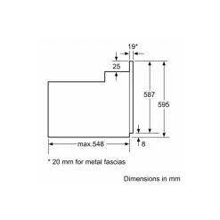 Bosch Series 2 Built-In Single Electric Oven - Brushed Steel - HHF113BR0B -Kitchen Sale Shop bosch hhf113br0b 7