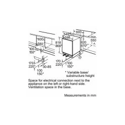 Bosch Series 6 KUR15AFF0G Built-Under Fridge - White 19 Bosch Series 6 KUR15AFF0G Built-Under Fridge - White -Kitchen Sale Shop bosch kur15aff0g 7