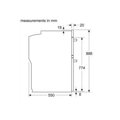 Bosch Series 4 MBS533BW0B Built-In Double Electric Oven - White -Kitchen Sale Shop bosch mbs533bw0b 6