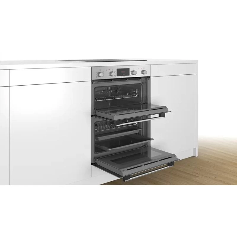 Bosch Series 4 NBS533BS0B Built-Under Double Electric Oven - Stainless Steel 6 Bosch Series 4 NBS533BS0B Built-Under Double Electric Oven - Stainless Steel - Image 4