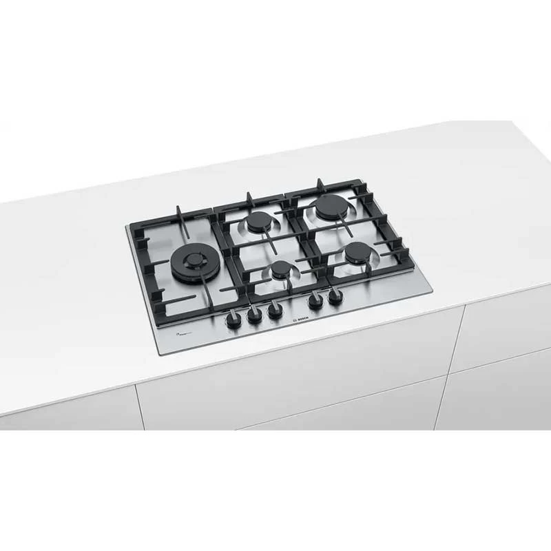 Bosch Series 6 PCS7A5B90 75cm Gas Hob - Stainless Steel 8 Bosch Series 6 PCS7A5B90 75cm Gas Hob - Stainless Steel - Image 6