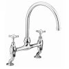 Bristan 1901 Bridge Sink Mixer, Chrome - N DSM C -Kitchen Sale Shop bristan 1901 ndsmc