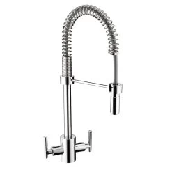 Bristan Artisan Professional Pull Down Kitchen Mixer Tap - Chrome - AR SNKPRO C