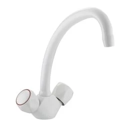 Bristan Value Club Budget Sink Mixer White - VAC BSNK WHT