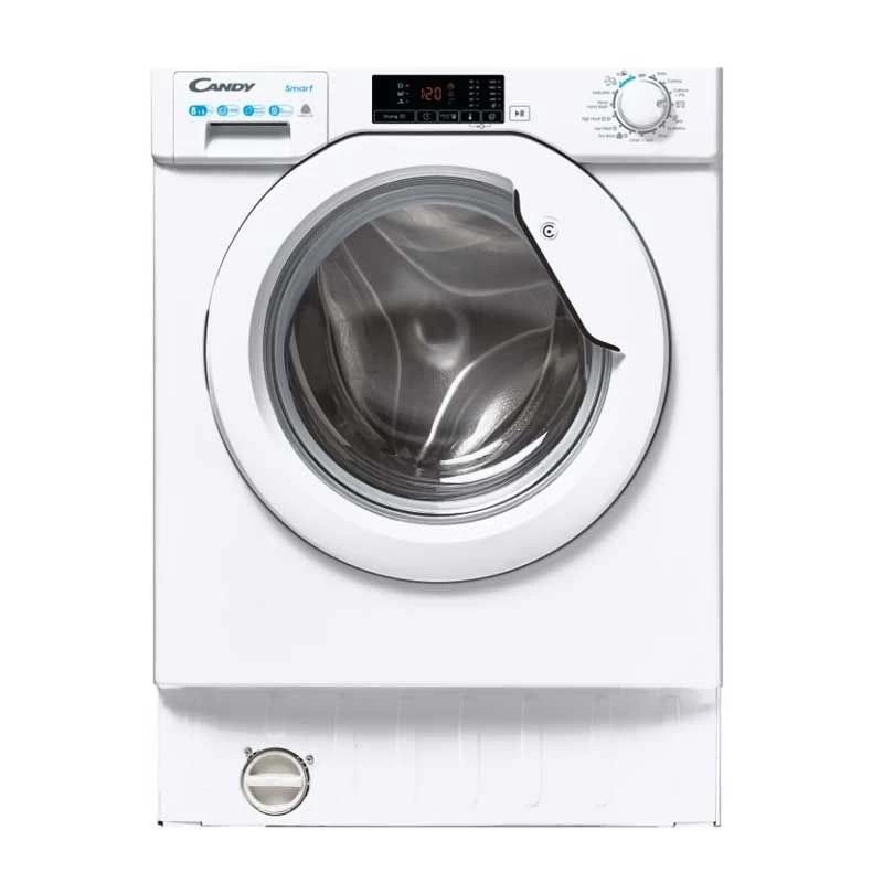 Candy Smart CBD 485D1E/1-80 Built-In 8/5kg 1400rpm Washer Dryer - White 3 Candy Smart CBD 485D1E/1-80 Built-In 8/5kg 1400rpm Washer Dryer - White