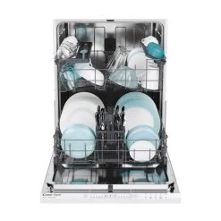 Candy Rapido CI 3E53E0W-80 Fully-Integrated 13 Place Dishwasher - White -Kitchen Sale Shop c a candy ci 3e53e0w 80 fi 13 place dishwasher open
