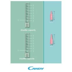 Candy DiVino CCVB 15 UK/1 15cm Wine Cooler - Stainless Steel -Kitchen Sale Shop c a candy divino ccvb 15 uk 1 15cm wine cooler dimensions