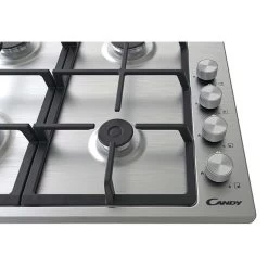 Candy Moderna CHG6LPX 60cm Gas Hob - Stainless Steel -Kitchen Sale Shop c a candy moderna chg6lpx 60cm gas hob controls