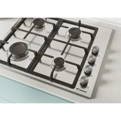 Candy Moderna CHG6LPX 60cm Gas Hob - Stainless Steel -Kitchen Sale Shop c a candy moderna chg6lpx 60cm gas hob controls2