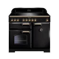 Rangemaster Classic Deluxe 100 Induction Black Brass - CDL100EIBL/B