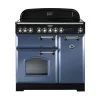 Rangemaster Classic Deluxe 90 Induction Stone Blue/Chrome - CDL90EISB/C -Kitchen Sale Shop c d cdl90eisbc