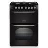 Rangemaster Classic 60 Dual Fuel Cooker - Black & Chrome - CLA60DFFBL/C -Kitchen Sale Shop c l cla60dffblc