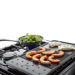 Rangemaster Classic 60 Dual Fuel Cooker - Black & Chrome - CLA60DFFBL/C -Kitchen Sale Shop c l cla60dffblc 7