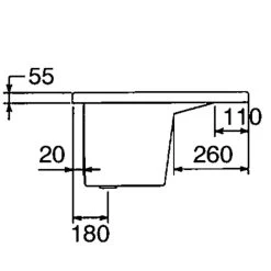 Thomas Denby Large Ceramic Laundry Sink - White - CLL -Kitchen Sale Shop c l cll 3