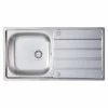 Prima 1 Bowl Stainless Steel Kitchen Sink - CPR024 -Kitchen Sale Shop c p cpr024