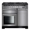 Rangemaster Encore Deluxe 100cm Dual Fuel Range Cooker - Stainless Steel/Chrome - EDL100DFFSS/C -Kitchen Sale Shop e d edl100dffssc