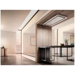 Elica Cloud Seven 90cm Ceiling Cooker Hood (Ducting) - Stainless Steel - PRF0142094A -Kitchen Sale Shop e l elica cloud seven do 2