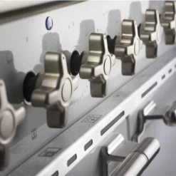 Rangemaster Elise 90cm Dual Fuel Range Cooker - Charcoal Black - ELS90DFFCB/