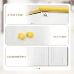 HOMCOM 4-Door Freestanding Kitchen Storage Unit - White - 835-663BN 16 HOMCOM 4-Door Freestanding Kitchen Storage Unit - White - 835-663BN -Kitchen Sale Shop em7ca018a3b718f00.jpg