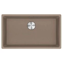 Franke Maris 1 Bowl Undermount Fragranite Kitchen Sink MRG 110-72 - Oyster - 125.0688.512