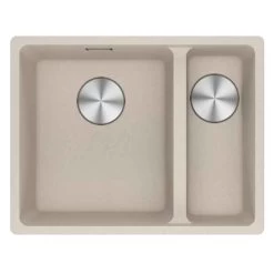 Franke Maris 1.5 Bowl Undermount Fragranite Kitchen Sink MRG 160-34-15 - Right Hand - Coffee - 125.0688.521