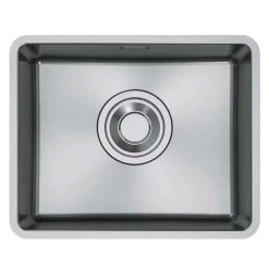 Franke Maris Quiet 1 Bowl Undermount Stainless Steel Kitchen Sink MQX 110 50 - Steel - 122.0694.478