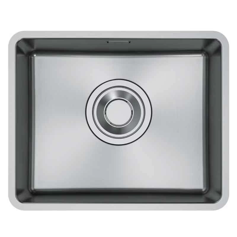 Franke Maris Quiet 1 Bowl Undermount Stainless Steel Kitchen Sink MQX 110 50 - Steel - 122.0694.478 3 Franke Maris Quiet 1 Bowl Undermount Stainless Steel Kitchen Sink MQX 110 50 - Steel - 122.0694.478