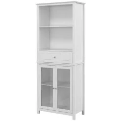 HOMCOM Tall Kitchen Cabinet Pantry Storage - White - 835-996V00WT -Kitchen Sale Shop fx6daa188dd1c8d80.jpg