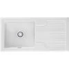 Franke Galassia 1 Bowl Ceramic Inset Kitchen Sink With Reversible Drainer GAK 611-101 - White - 124.0305.163 -Kitchen Sale Shop galassia 1.0 124.0196.745