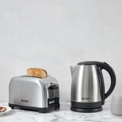 Haden Iver 2 Slice Toaster - Stainless Steel - 206466 -Kitchen Sale Shop h a haden iver 206466 lifestyle
