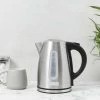 Haden Stoke 1.7 Litre Kettle - Brushed Steel - 196842 -Kitchen Sale Shop h a haden stoke 196842