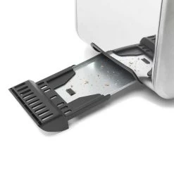 Haden Stoke 2 Slice Toaster - Brushed Steel - 196859 -Kitchen Sale Shop h a haden stoke 196859 3