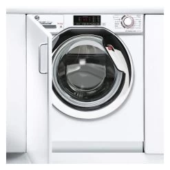 Hoover H500 HBDS 485D1ACE-80 B/I 1400rpm 8/5kg Washer Dryer - White W/Chrome Door