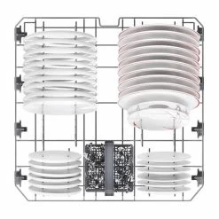 Hoover H300 HI 3E9E0S-80 F/I 13 Place Dishwasher - White -Kitchen Sale Shop h o hoover hi 3e9e0s 80 tray