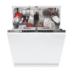 Hoover H500 HI4C6F0S-80 F/I 14 Place Dishwasher - White 14 Hoover H500 HI4C6F0S-80 F/I 14 Place Dishwasher - White -Kitchen Sale Shop h o hoover hi4c6f0s 80 front