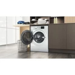 Hotpoint NDB8635WUK FS 1400 Washer Dryer - White -Kitchen Sale Shop h o hotpoint washer dryer lifestyle1