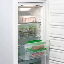 Hotpoint HF 1801 E F1 UK Built-In Frost Free Tall Freezer - White -Kitchen Sale Shop h o hotpoint hf1801ef1uk 5