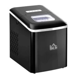 HOMCOM 12kg Portable Countertop Ice Maker Machine - Black - 800-063V70 -Kitchen Sale Shop homcom 800 063v70 main image