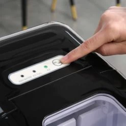 HOMCOM 12kg Portable Countertop Ice Maker Machine - Black - 800-063V70 -Kitchen Sale Shop homcom 800 063v70 panels