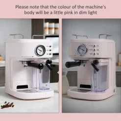 HOMCOM Auto Coffee Machine For Espressos Lattes And Cappuccinos - White - 800-078 20 HOMCOM Auto Coffee Machine For Espressos Lattes And Cappuccinos - White - 800-078 -Kitchen Sale Shop homcom 800078 1