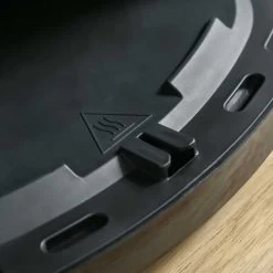 HOMCOM 1700W 6.5 Litre Air Fryer With Digital Display - Black - 800-120V70 -Kitchen Sale Shop homcom 800120v70 close up view