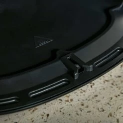 HOMCOM 1500W 4.5 Litre Air Fryer With Rapid Air Circulation - Black - 800-122V70 -Kitchen Sale Shop homcom 800122v70 close up view