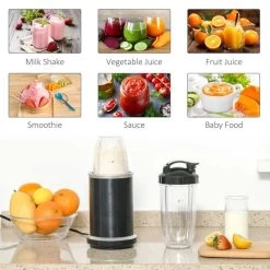 HOMCOM 1000W Countertop Blender & Smoothie Maker - Black - 800-131V70 21 HOMCOM 1000W Countertop Blender & Smoothie Maker - Black - 800-131V70 -Kitchen Sale Shop homcom 800131v70 1