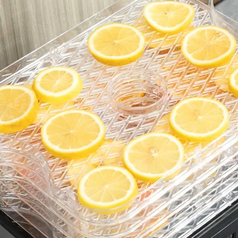 HOMCOM 245W 5 Tier Food Dehydrator - Silver - 800-142V70 8 HOMCOM 245W 5 Tier Food Dehydrator - Silver - 800-142V70 - Image 6