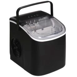 HOMCOM 12 Kg Portable Countertop Ice Maker Machine - Black - 800-154V70BK -Kitchen Sale Shop homcom 800154v70bk main image
