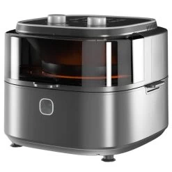 HOMCOM 1350W 6.5 Litre Family Size Air Fryer With Rapid Air Circulation - Grey - 800-164V70GY -Kitchen Sale Shop homcom 800164v70gy main view