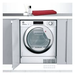Hoover H500 BATD H7A1TCE-80 B/I 7kg Dryer - White W/Chrome Door -Kitchen Sale Shop hoover batdh7a1tce 80 lifestyle 1